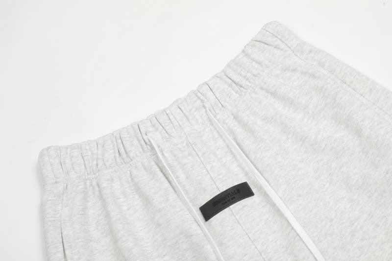FAg Double Line Small Icon Letter Flocking Drawstring High Street Shorts Casual Pants Men