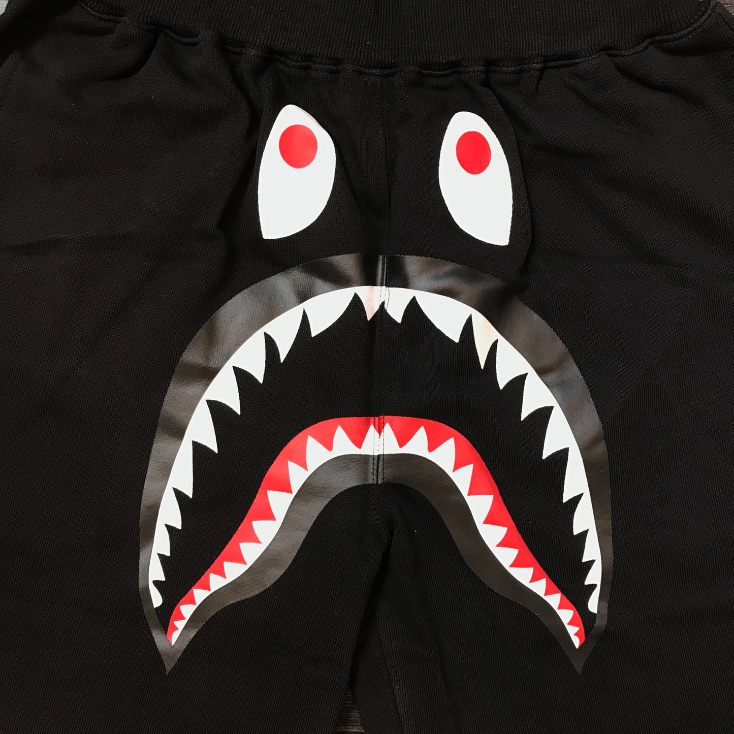 Trendy Brand BP Classic Shark Camouflage Men's Casual Loose Sports Five-Point Shorts High-End Terry Drawstring Shorts Trend