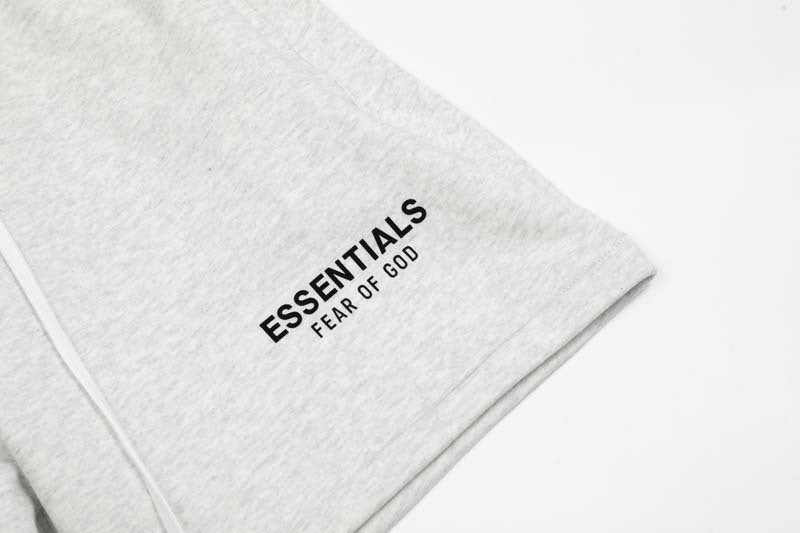 FAg Double Line Small Icon Letter Flocking Drawstring High Street Shorts Casual Pants Men