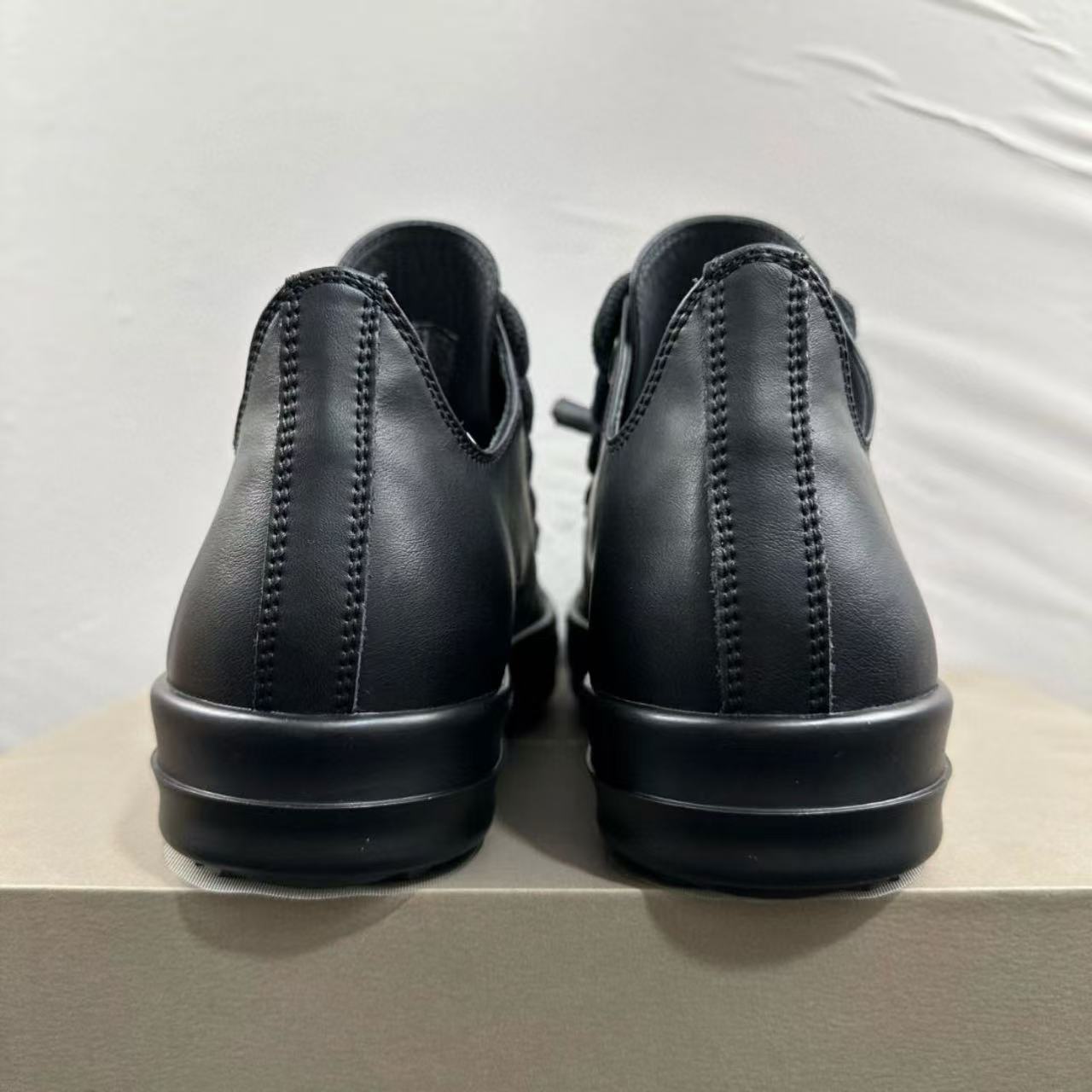 GMAbcd RICK Original Main Line New Leather Surface OWENS High Street Low-top Niche Shoes