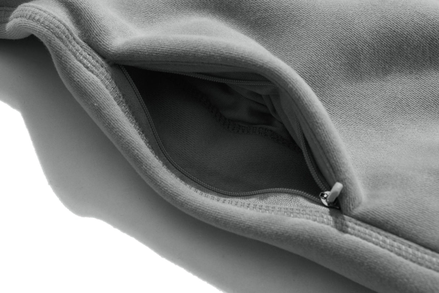 Fog Three-Party Collaboration Double Hoodie Sweatshirt 400g Heavyweight Fleece Cotton Loose Jacket for Men