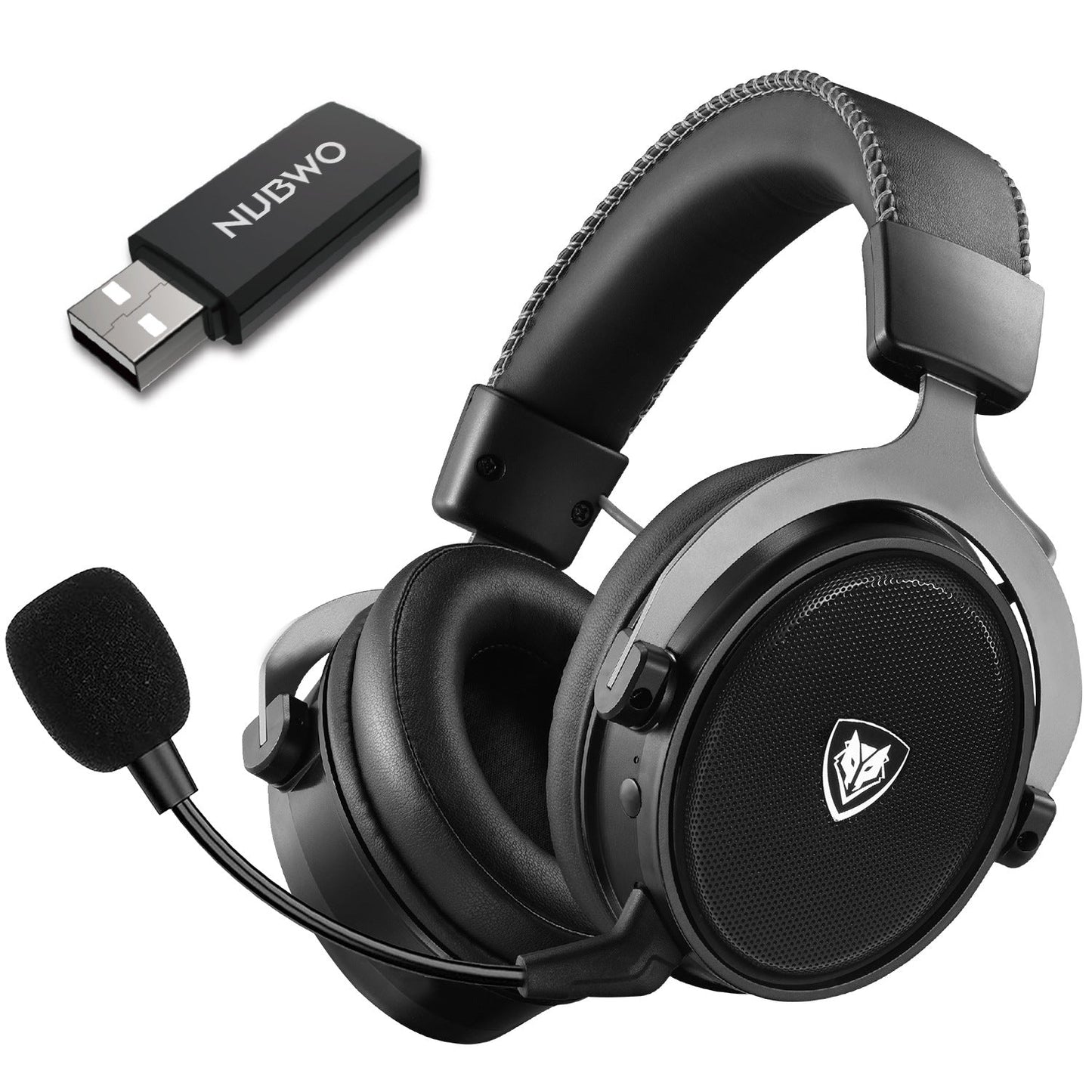 GMabcd G07 Wireless Game Headphone Head-Mounted Noise Reduction Headset Stereo 2.4G