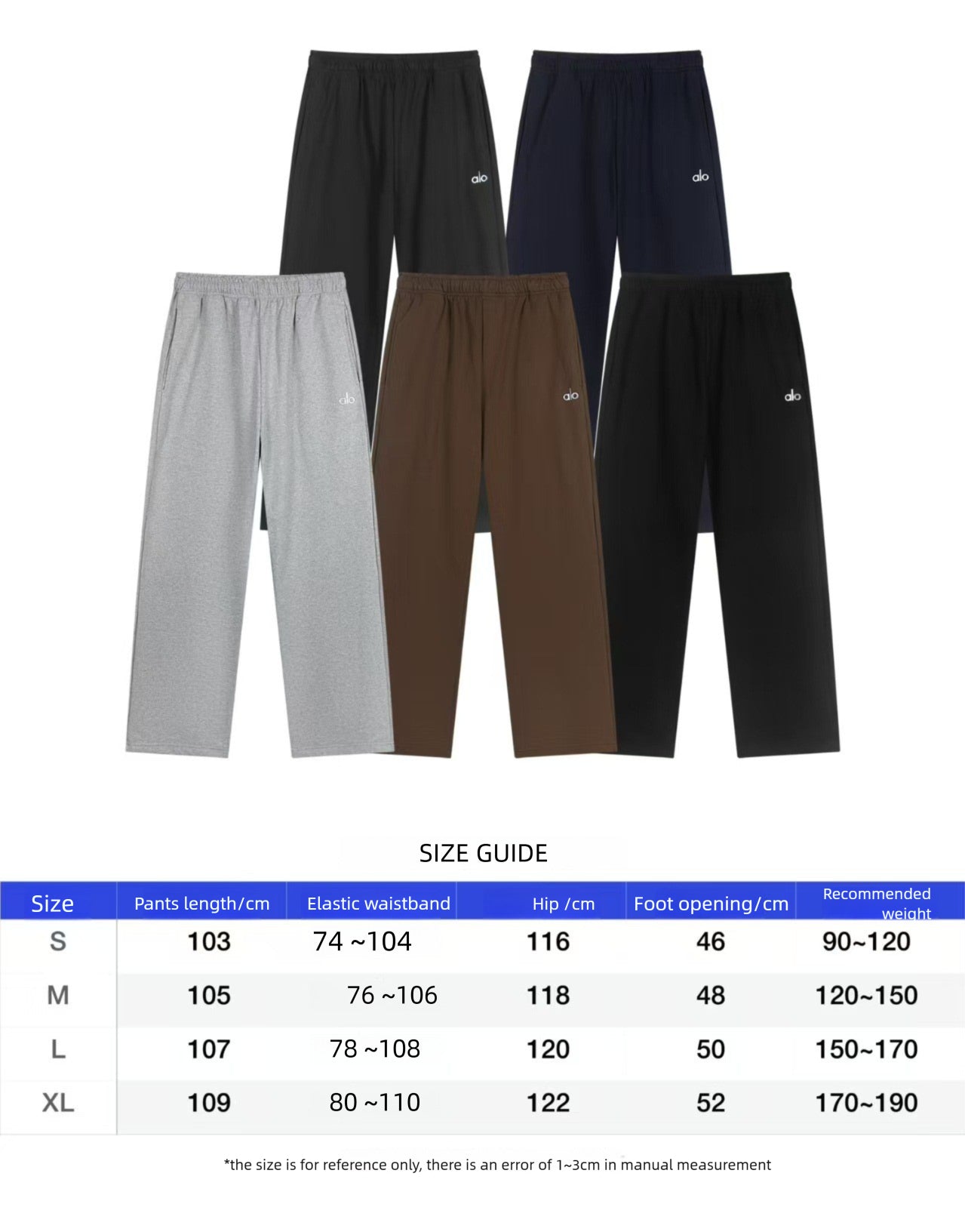 A-L-O Heavyweight Sweatshirt Loose Terry Warm Hoodie Zipper Casual Hooded Jacket