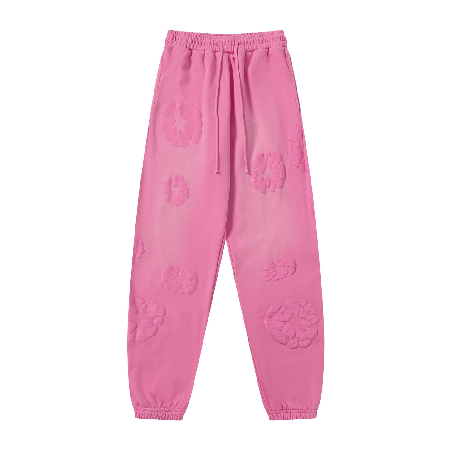 Kapok Foam Hoodie Unisex High Street Washed Terry Heavyweight Sweatshirt Set