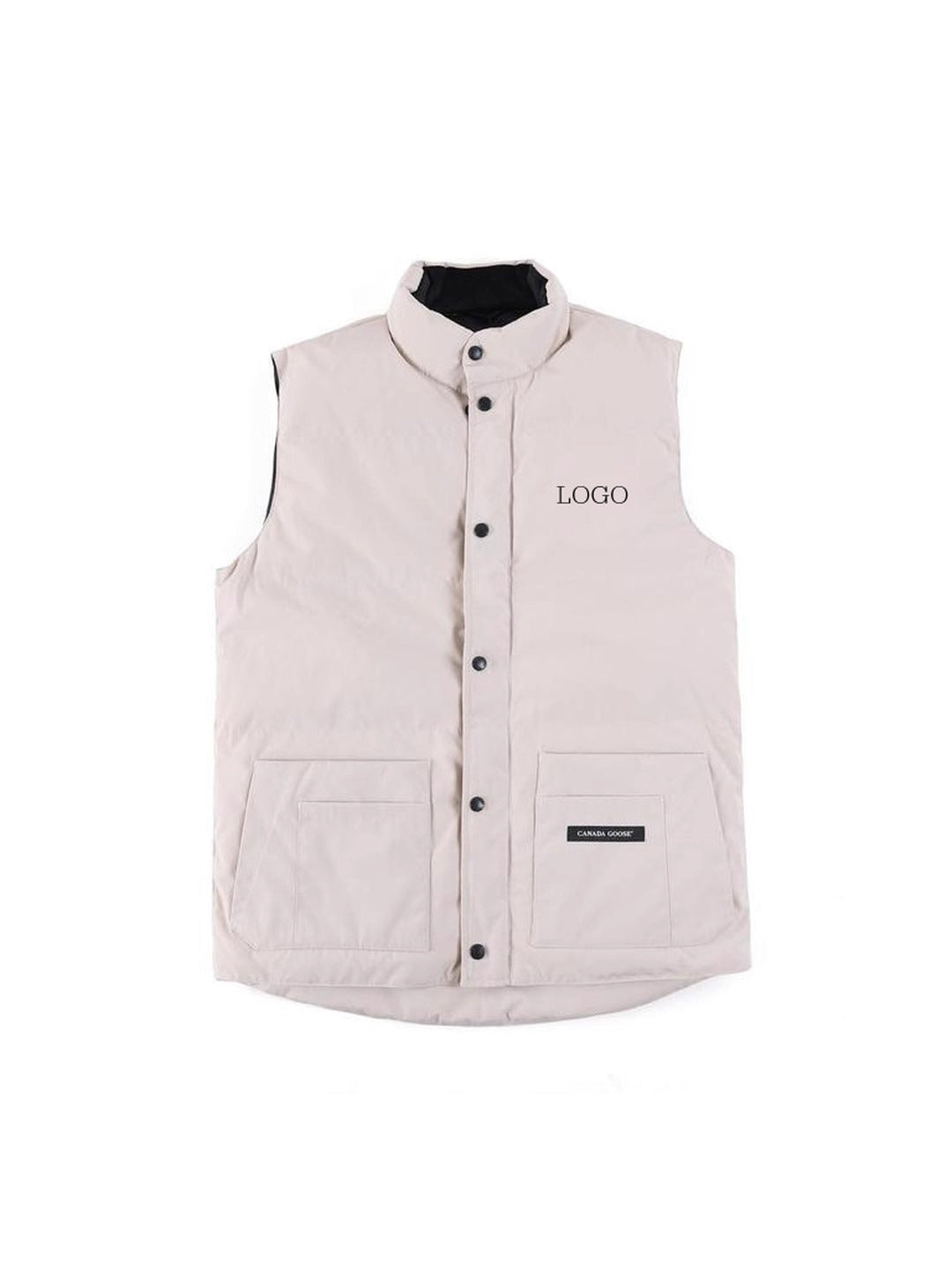 19 Style Big Goose ReStyle Crew Warm Cotton Vest Down Classic Vest for Men and Women Couples