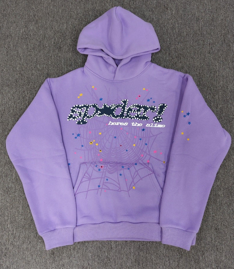 Heavyweight High-Quality Original Sp5der Hoodie 450G Unisex [Fleece Lined]