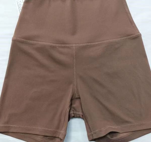 Women's Yoga Shorts Sports High Waist Tight Peach Bum Lift Shorts Cycling Fitness Pants Lulu Same Style Shorts