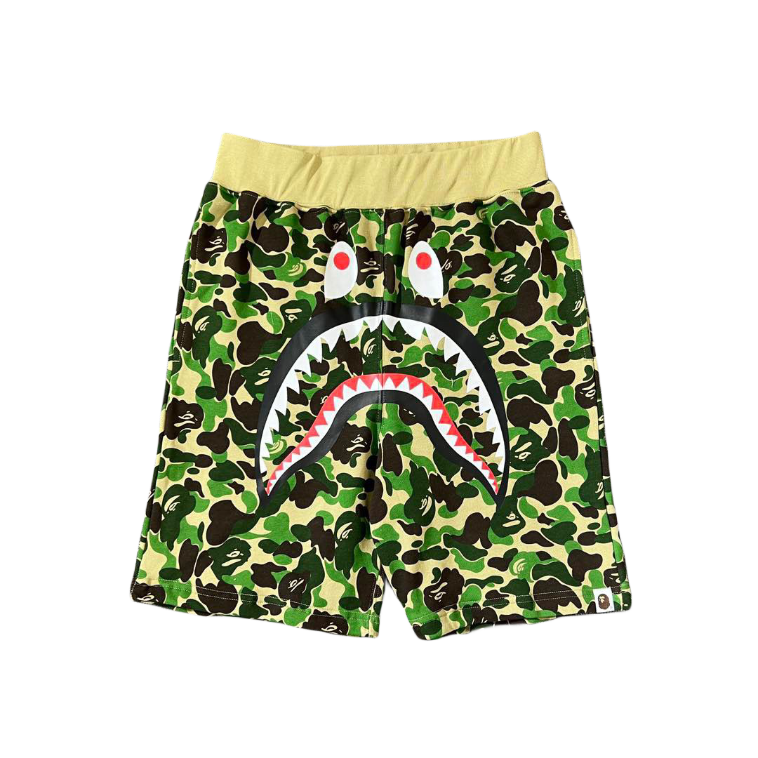 Trendy Brand BP Classic Shark Camouflage Men's Casual Loose Sports Five-Point Shorts High-End Terry Drawstring Shorts Trend