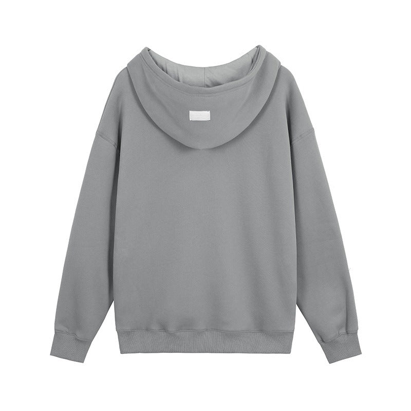 Fog Three-Party Collaboration Double Hoodie Sweatshirt 400g Heavyweight Fleece Cotton Loose Jacket for Men