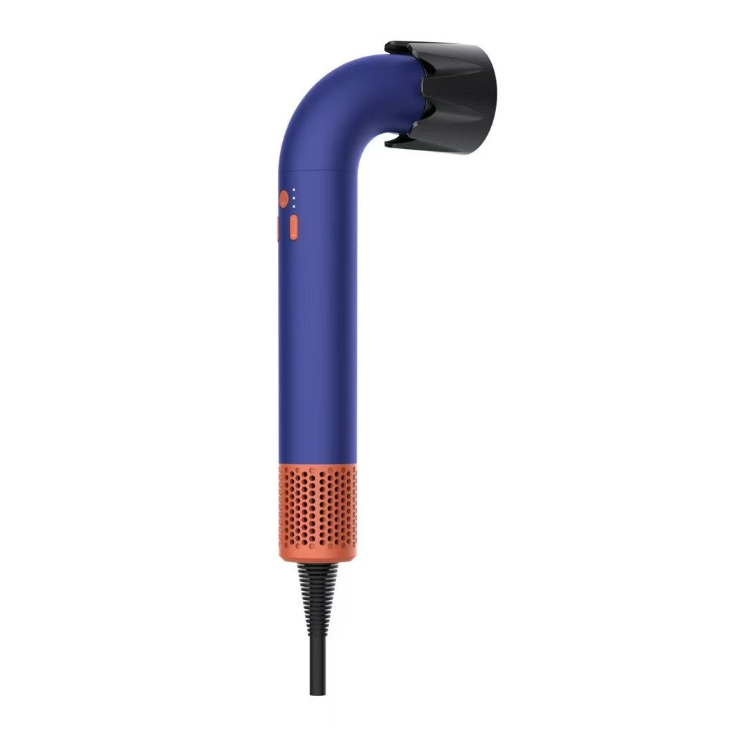New R-Type Elbow Hair Dryer Travel Portable Bladeless Hair Dryer Household Anion High-Speed Hair Dryer HD-18