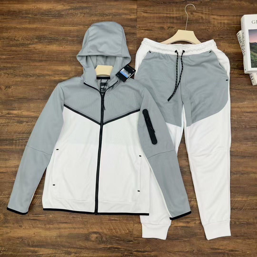 GMabcd-NK 2025 Casual Sports Hooded Men's Side Zipper Suit Jacket Versatile Slim Fit Casual