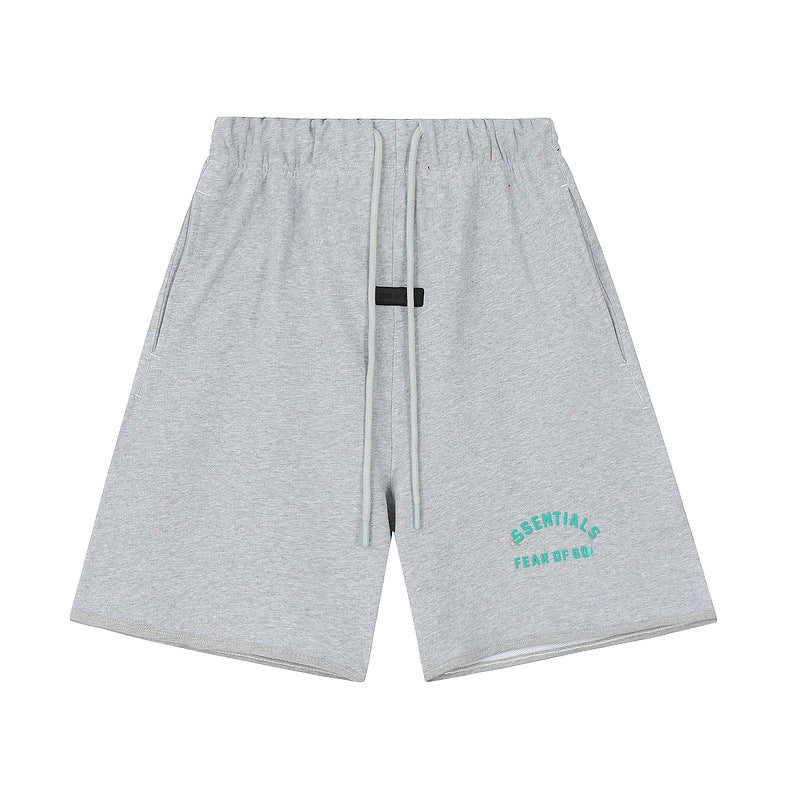 FOG New Men's Shorts Plus Size Loose Fit European and American Trendy Brand Summer Five-Point Shorts Wholesale Dropshipping