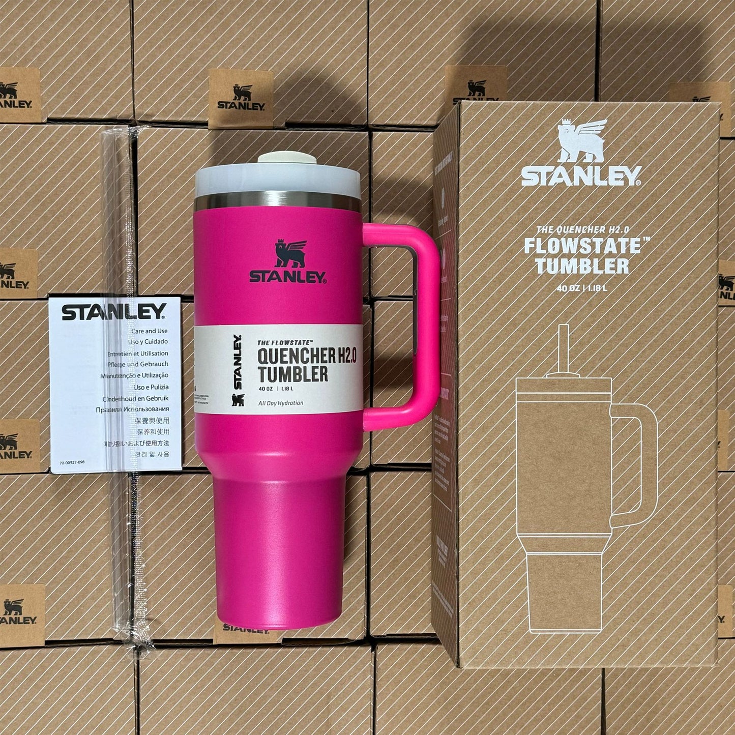 Gmstanley Cup 2 Generation 40Oz Stainless Steel in-Car Thermos