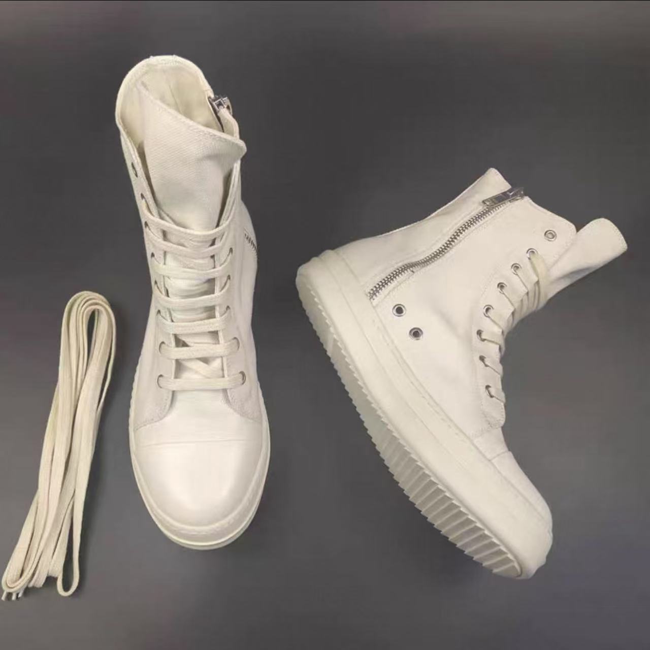 GMAbcd RICK Original Main Line New Leather Surface OWENS High Street Low-top Niche Shoes