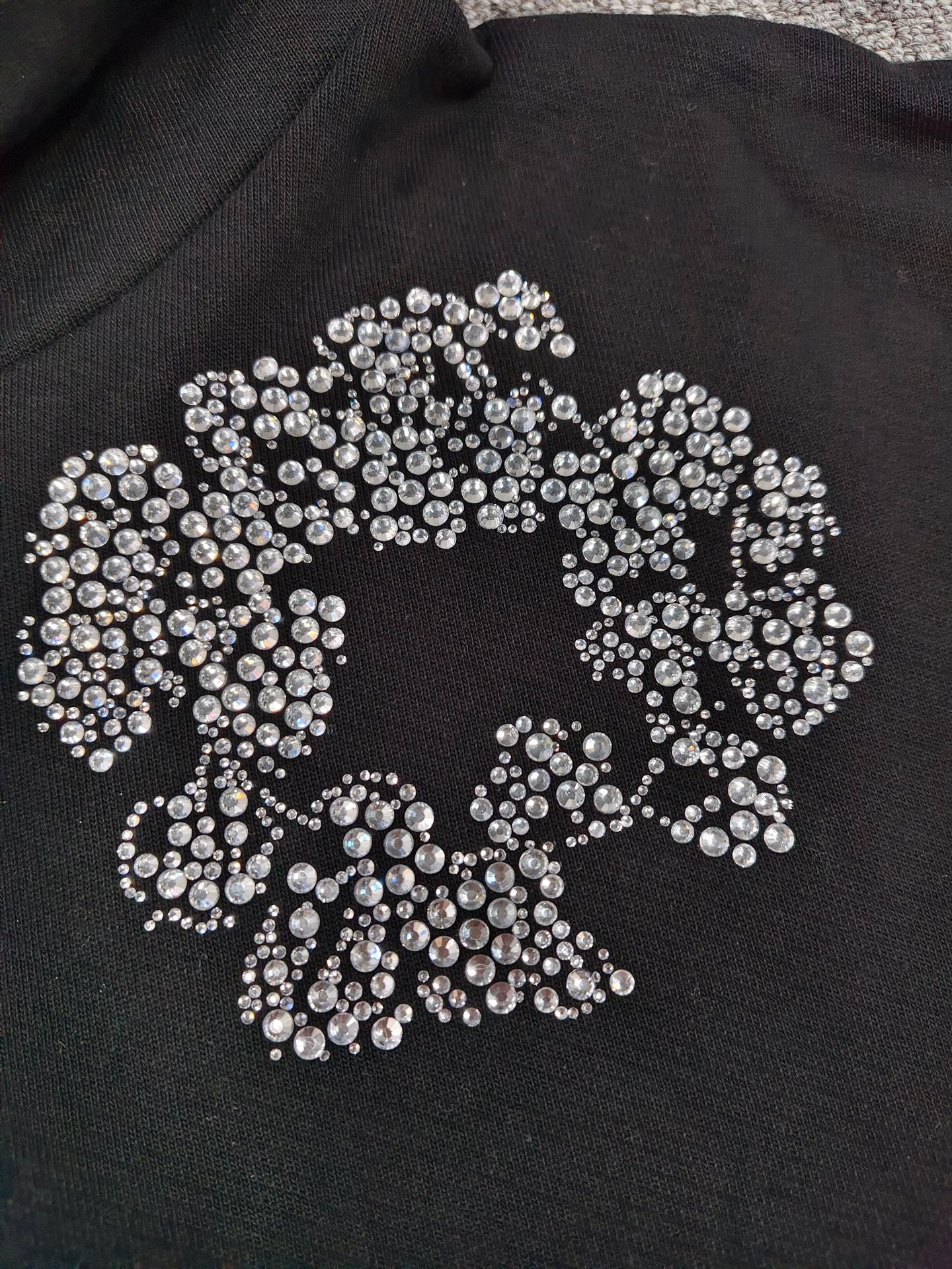 GMabcd Denim Tears Sweatshirt Main Line Kapok Rhinestone Casual Long Pants Hoodie Jacket Men