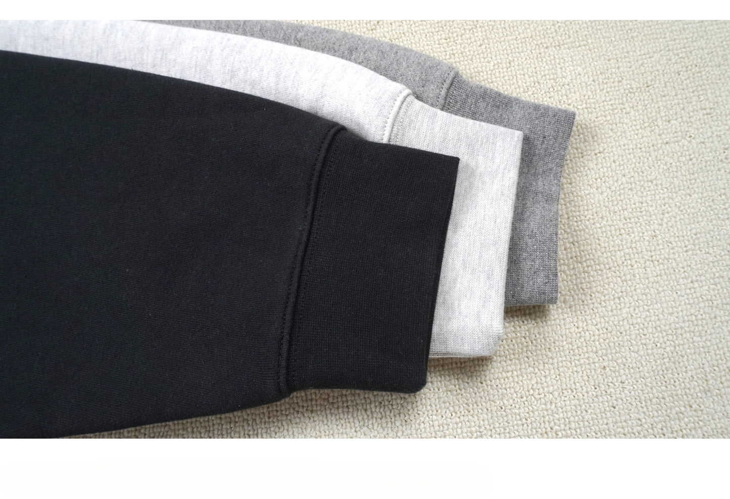 FFOG Double Line ESSEN-TIALS Season 8 Double Line High Street Trendy Brand Hoodie with Back Print