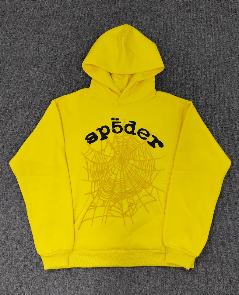 Heavyweight High-Quality Original Sp5der Hoodie 450G Unisex [Fleece Lined]