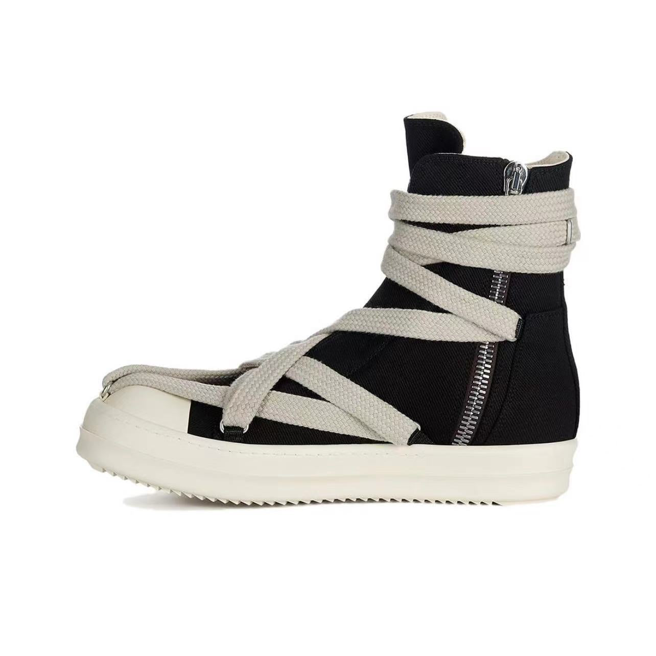 GMAbcd RICK Original Main Line New Leather Surface OWENS High Street Low-top Niche Shoes