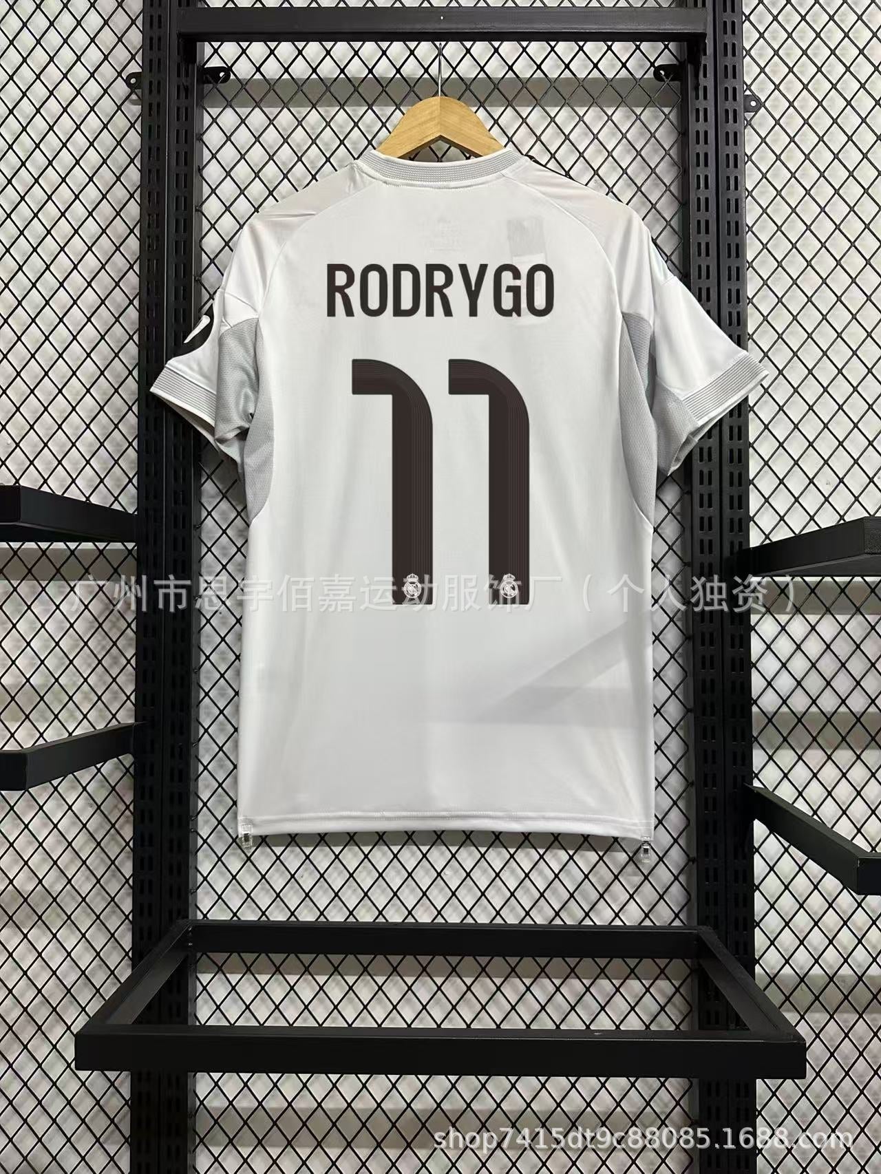 25-26 Real Madrid Home and Away Mbappe Jersey No. 11 Rodrygo No. 5 Bellingham Football Shirt