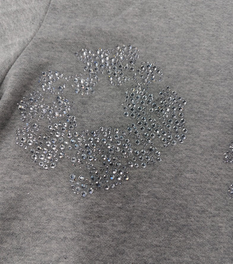 GMabcd Denim Tears Sweatshirt Main Line Kapok Rhinestone Casual Long Pants Hoodie Jacket Men