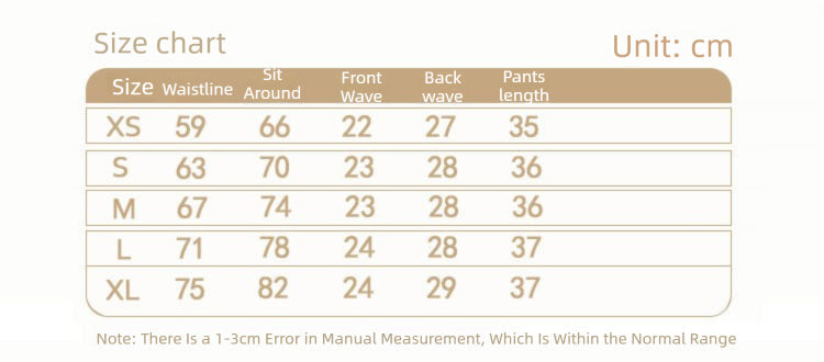 Ski** Kardashian Boyfriend European and American 2025 Women's Spring Sports Ribbed Shorts Slim Fit Spring Summer New Style