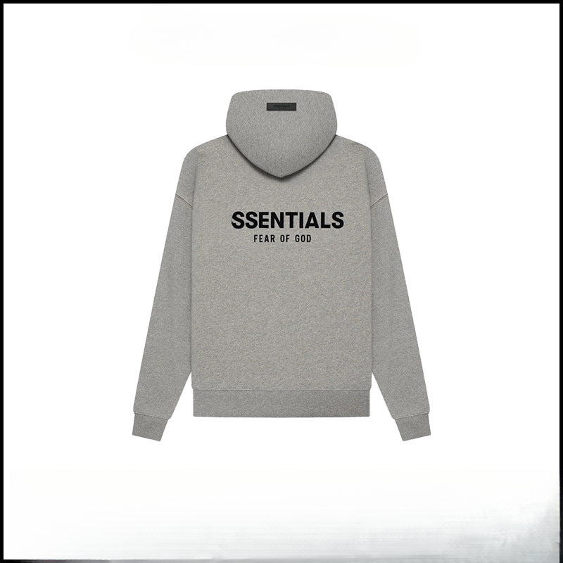 FFOG Double Line ESSEN-TIALS Season 8 Double Line High Street Trendy Brand Hoodie with Back Print