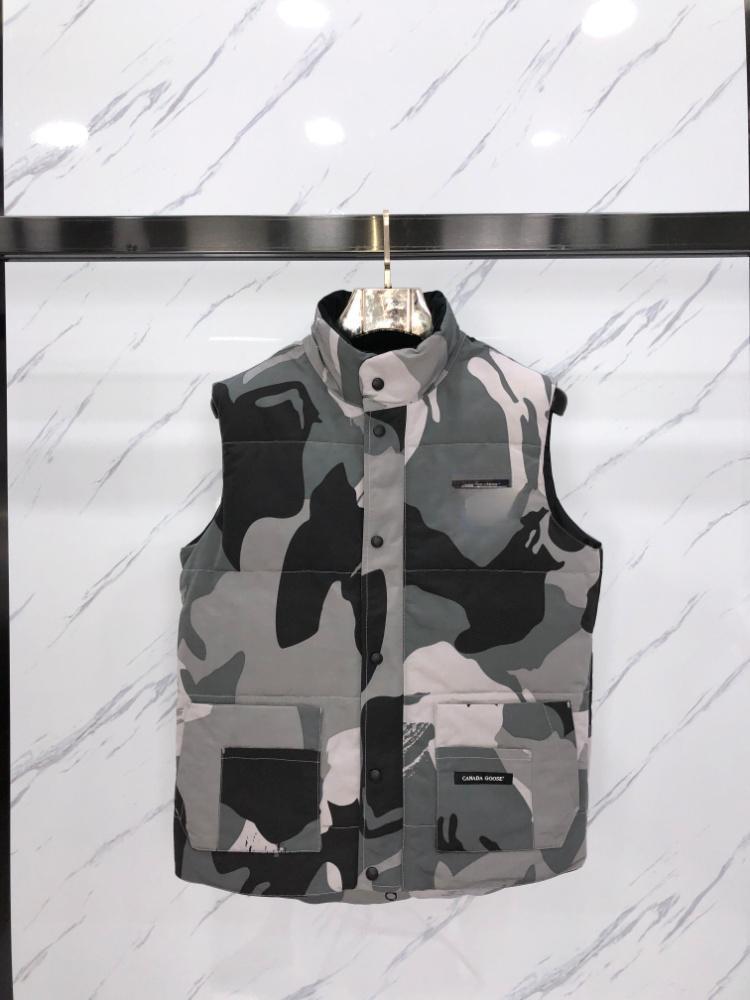 19 Style Big Goose ReStyle Crew Warm Cotton Vest Down Classic Vest for Men and Women Couples