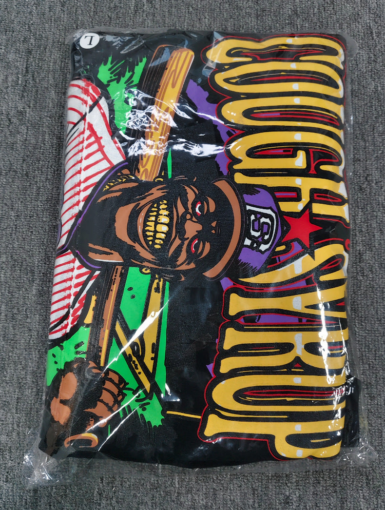 THAT'S A AWFUL LOT OF COUGH SYRU Baseball Player Casual Hoodie Sweatshirt