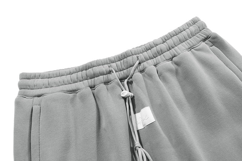 Fog Three-Party Collaboration Double Hoodie Sweatshirt 400g Heavyweight Fleece Cotton Loose Jacket for Men