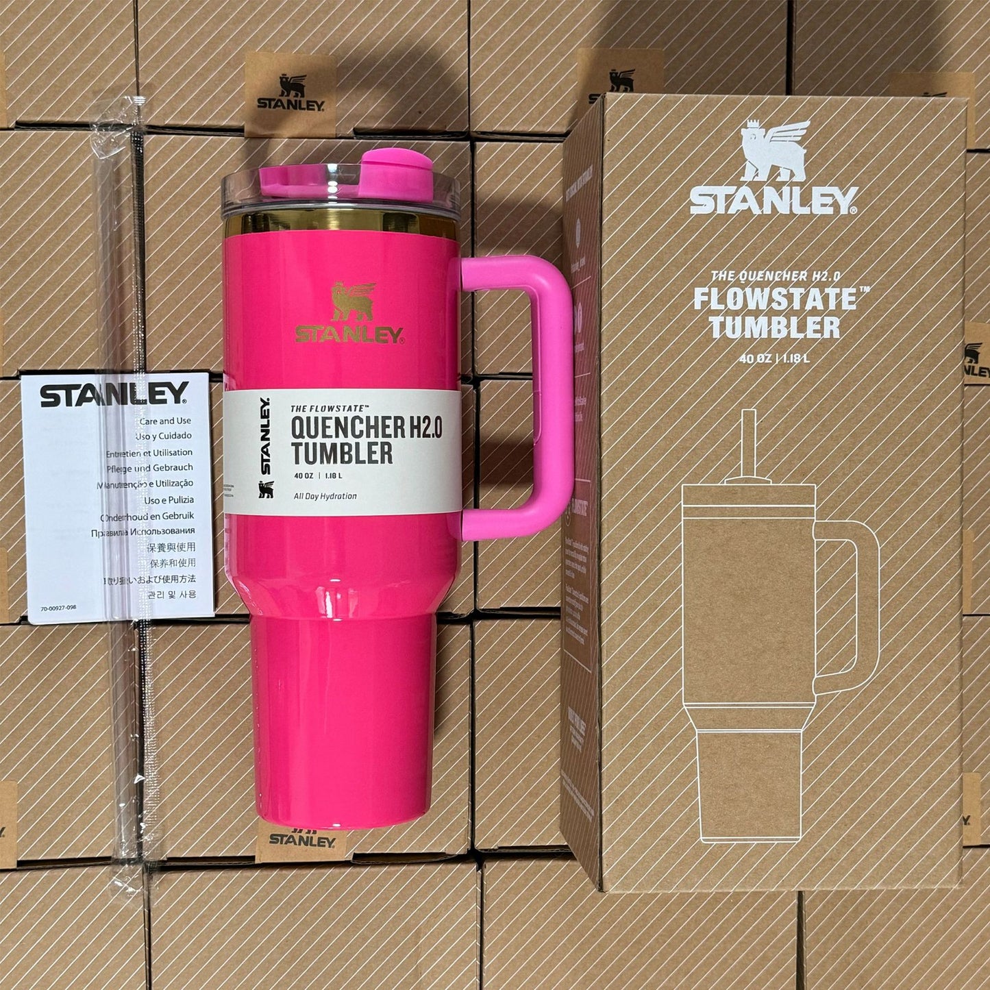 Gmstanley Cup 2 Generation 40Oz Stainless Steel in-Car Thermos