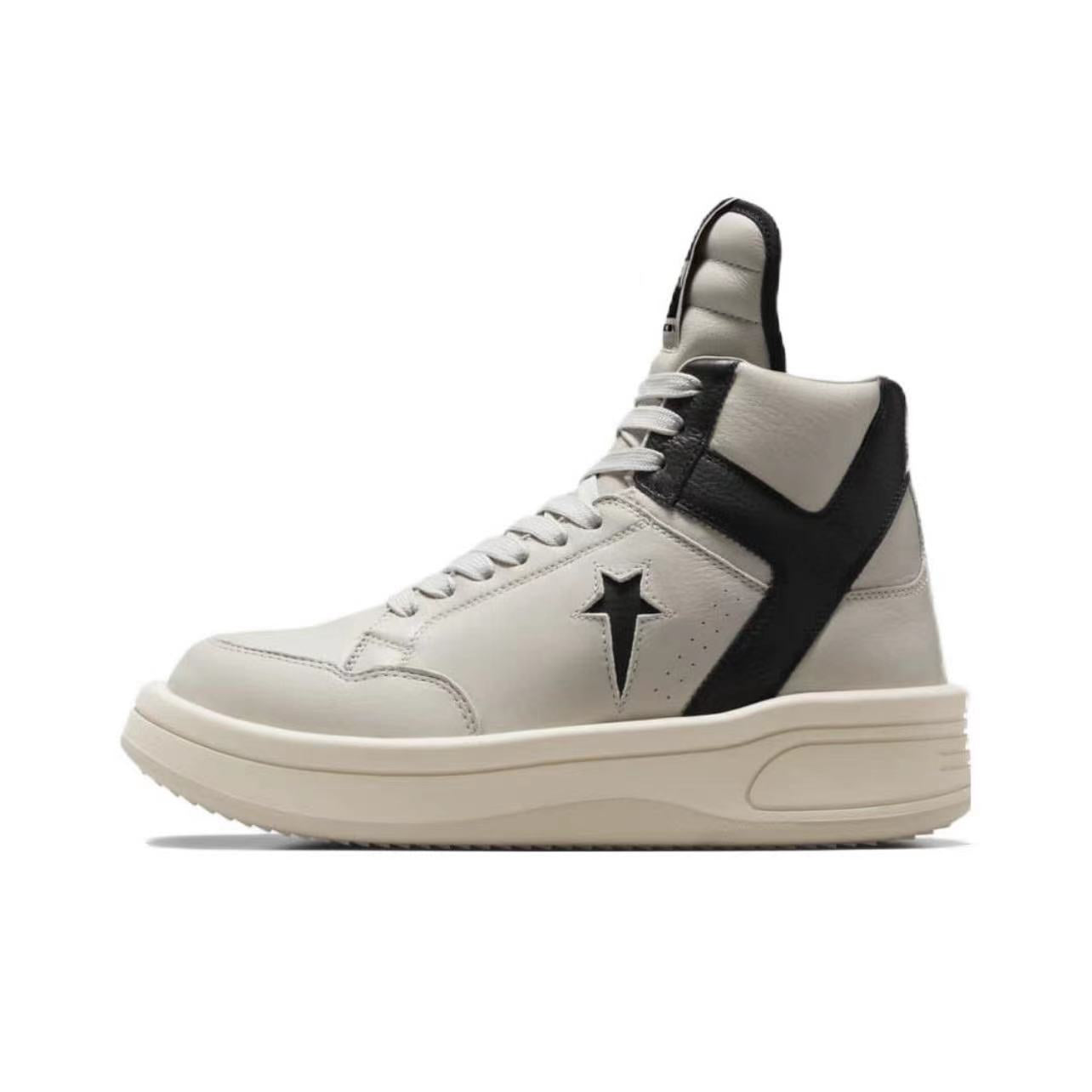 GMAbcd RICK Original Main Line New Leather Surface OWENS High Street Low-top Niche Shoes