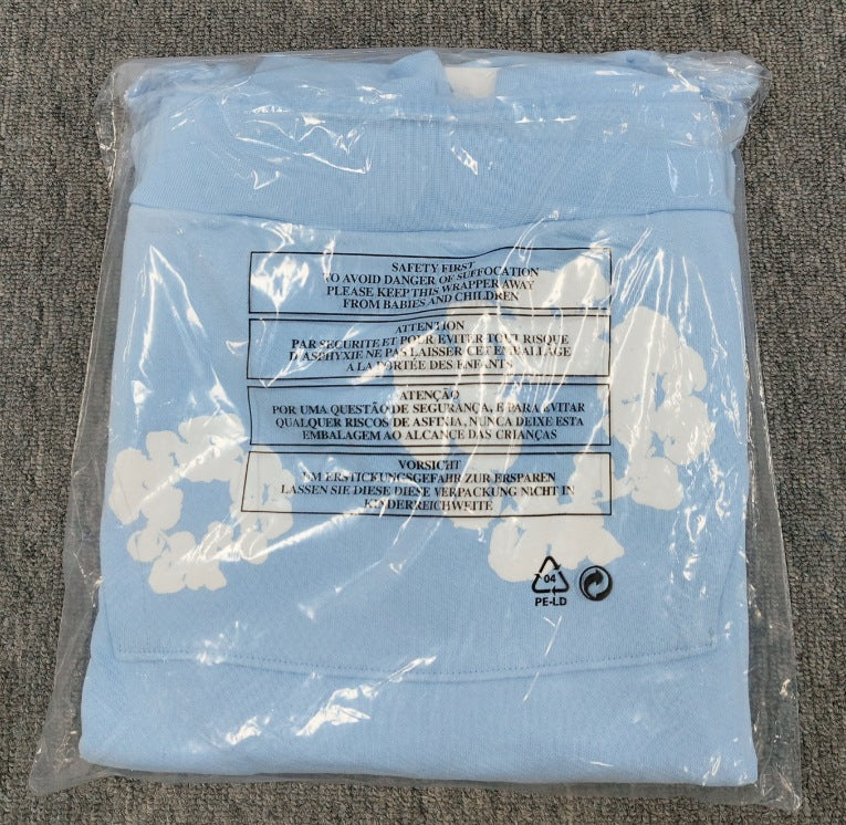 [High Quality] Hoodie Foam Kapok Denim Tears Sweatshirt