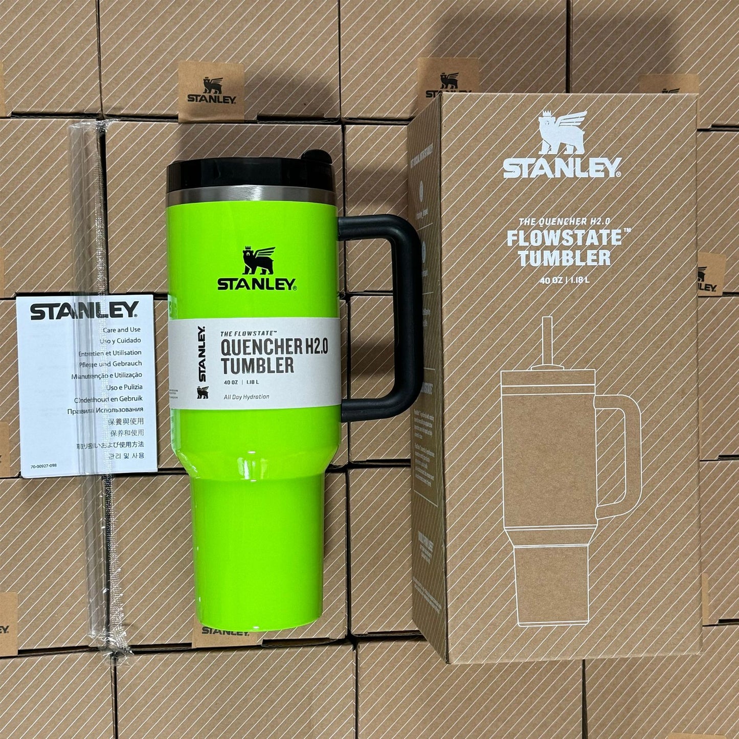 Gmstanley Cup 2 Generation 40Oz Stainless Steel in-Car Thermos
