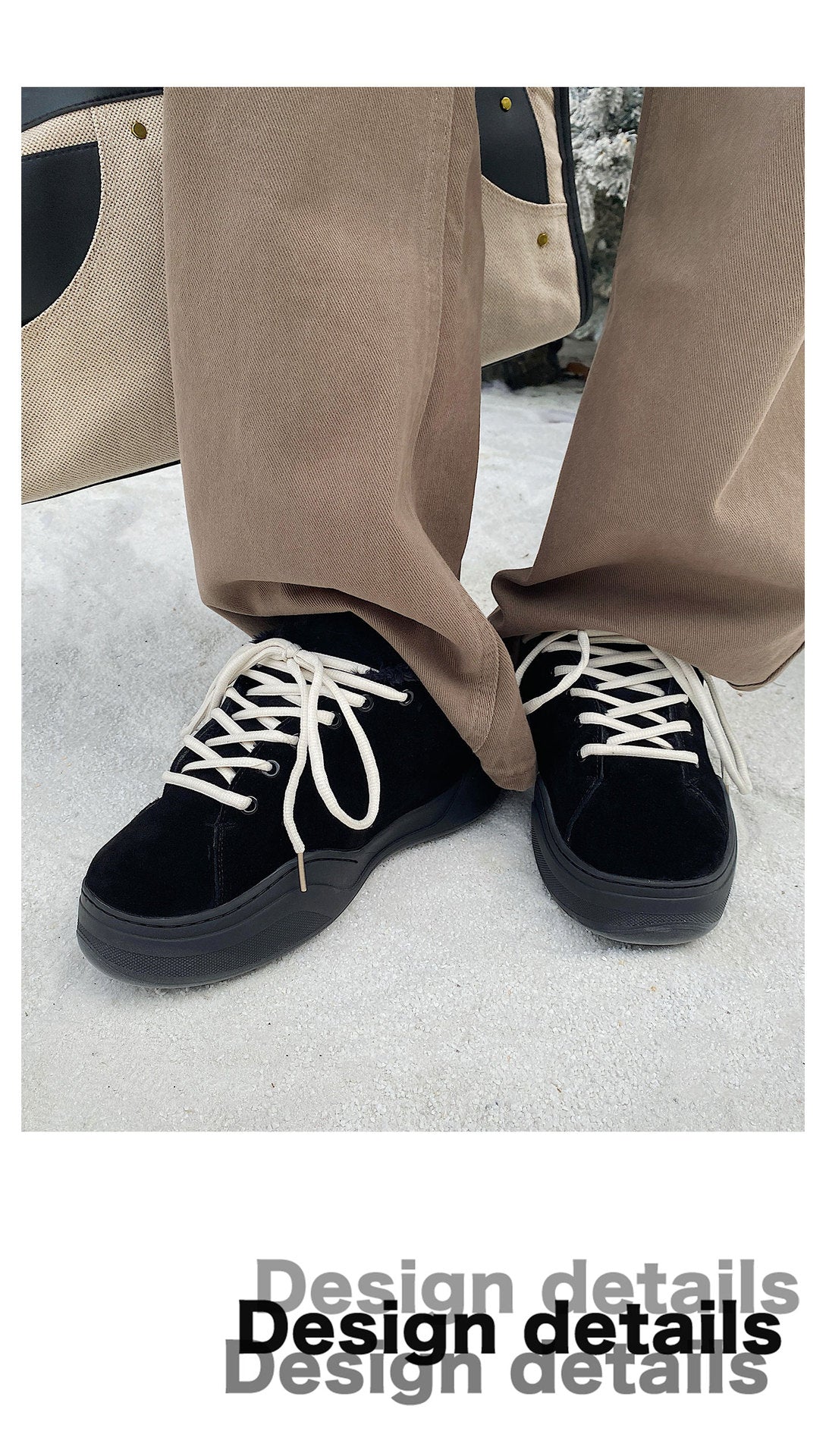 Men's Shoes 2025 Winter New Trend Retro Casual Versatile Thick-Soled Sports Loafers Warm