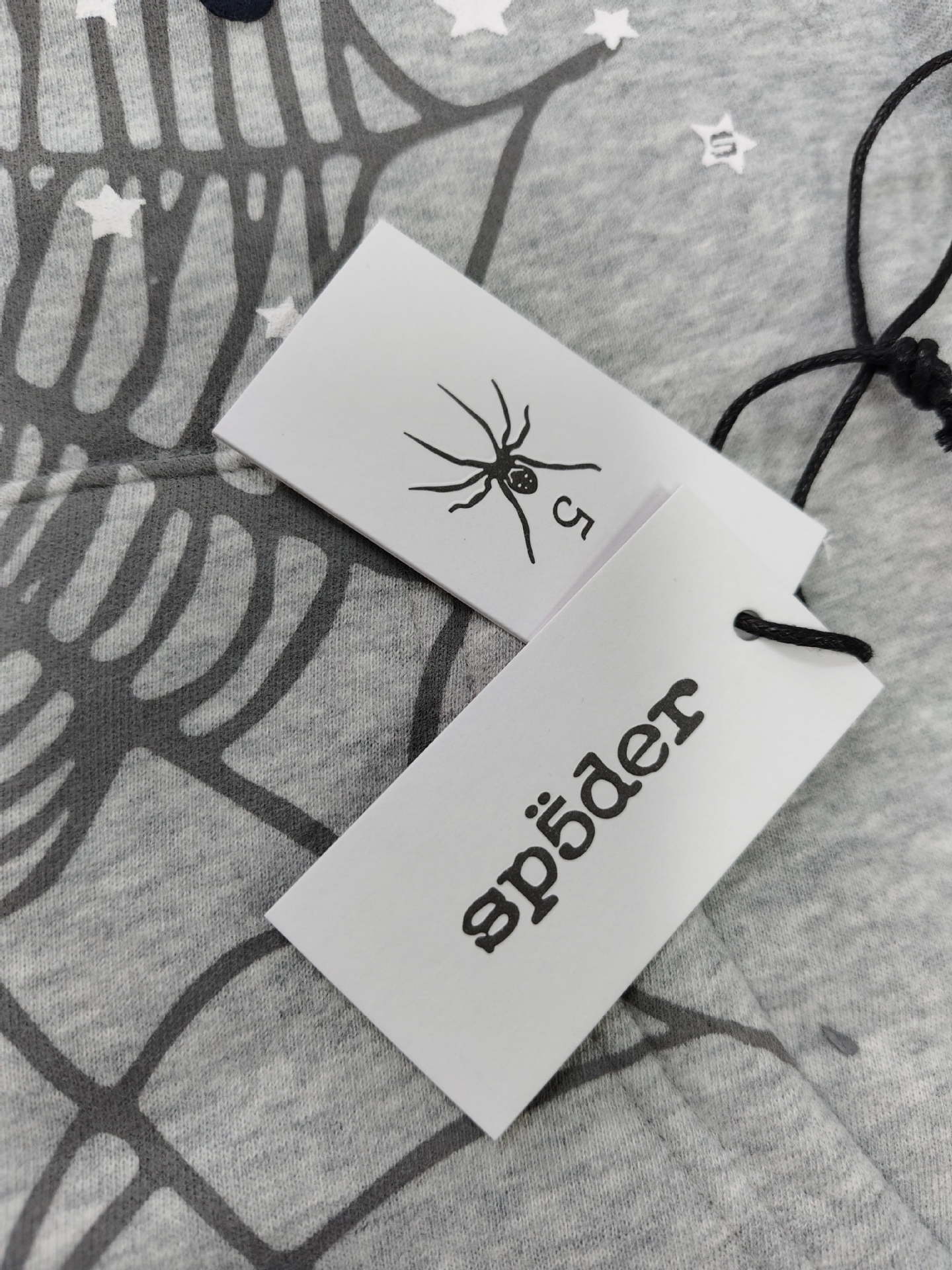 GMSp5der sweatshirt Spider Web Star Print loose Hoodie Zipper Coat Men[High Quality]