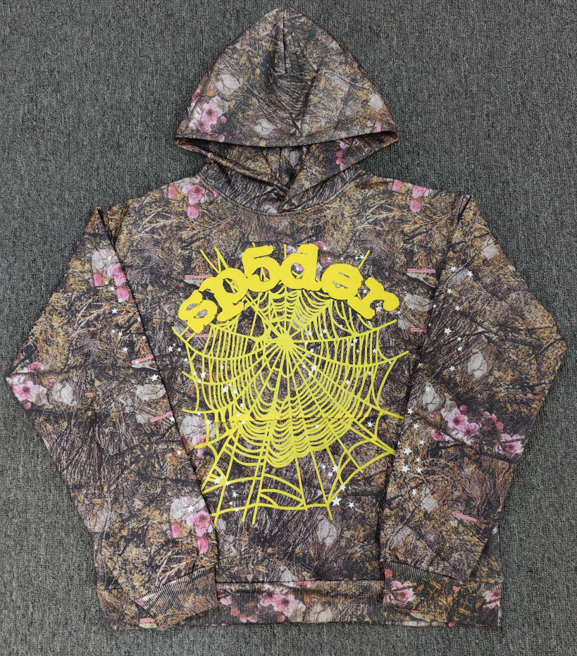 Heavyweight High-Quality Original Sp5der Hoodie 450G Unisex [Fleece Lined]