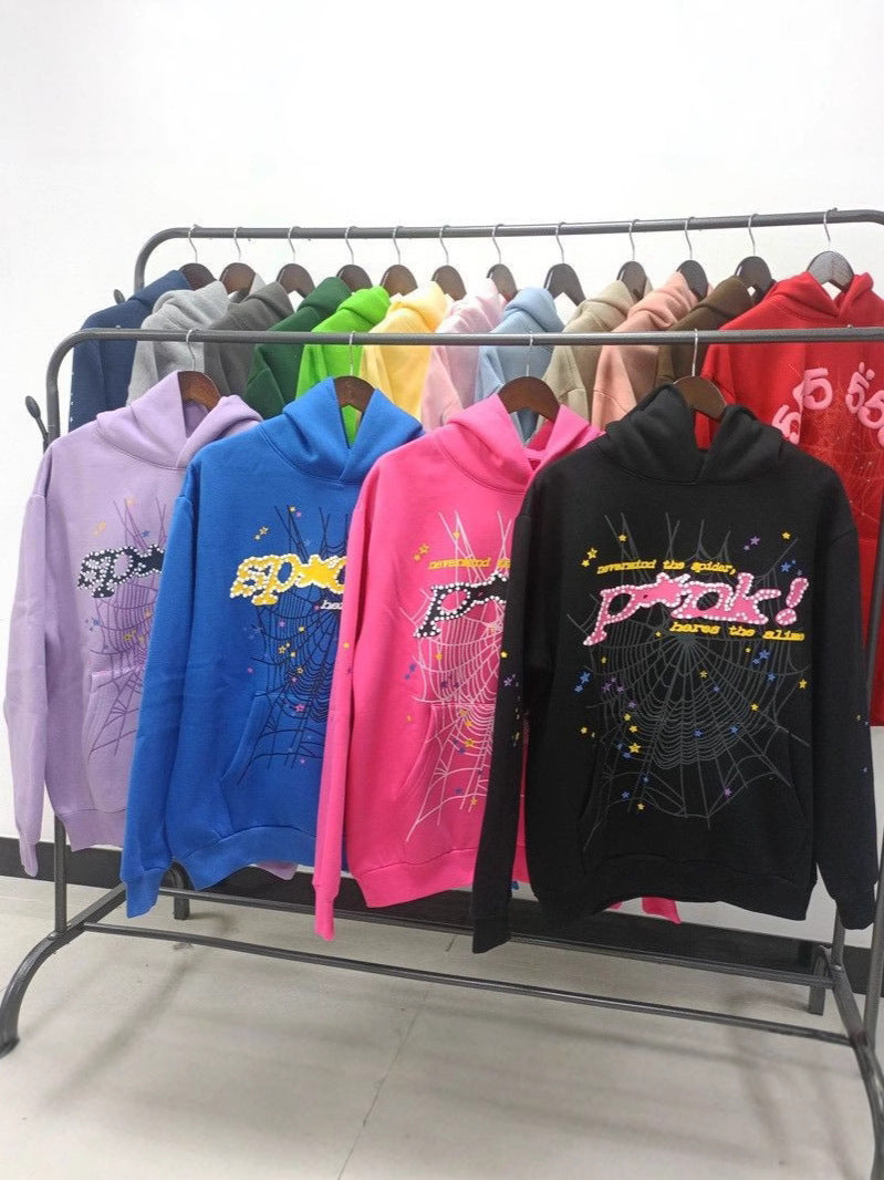 Heavyweight High-Quality Original Sp5der Hoodie 450G Unisex [Fleece Lined]