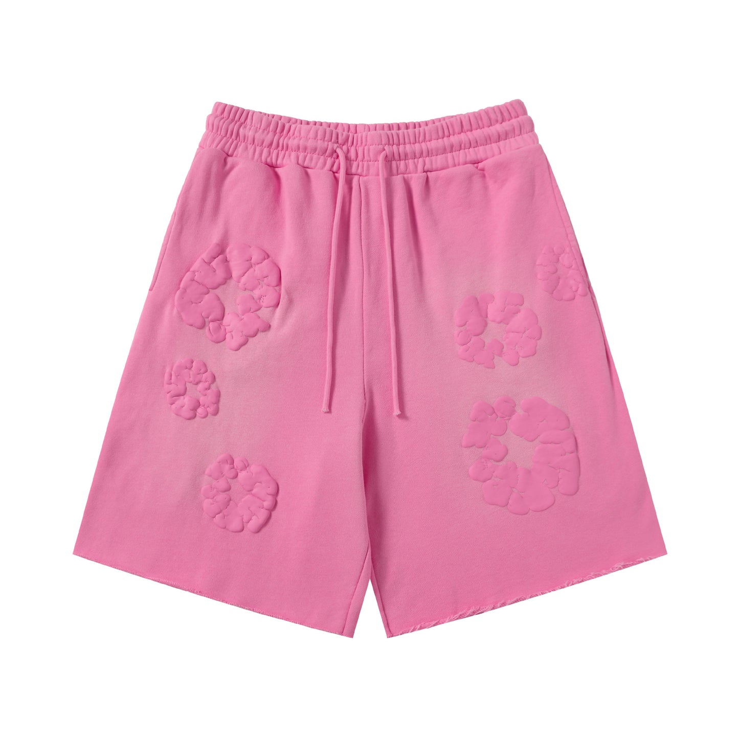 Kapok Foam Hoodie Unisex High Street Washed Terry Heavyweight Sweatshirt Set