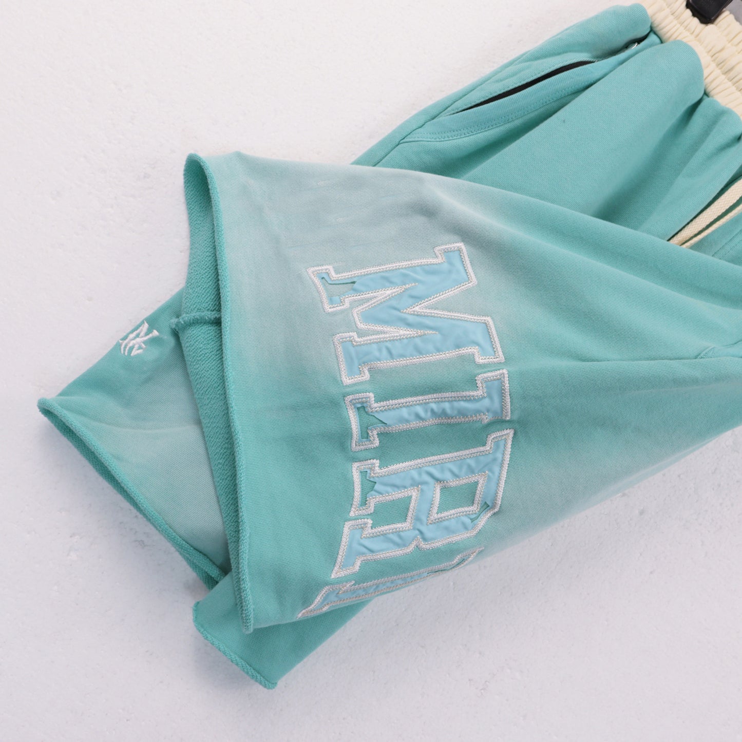 GMAmi-ri Summer Washed and Worn Casual Letter American T-shirt Loose Men's and Women's Same Shorts Suit