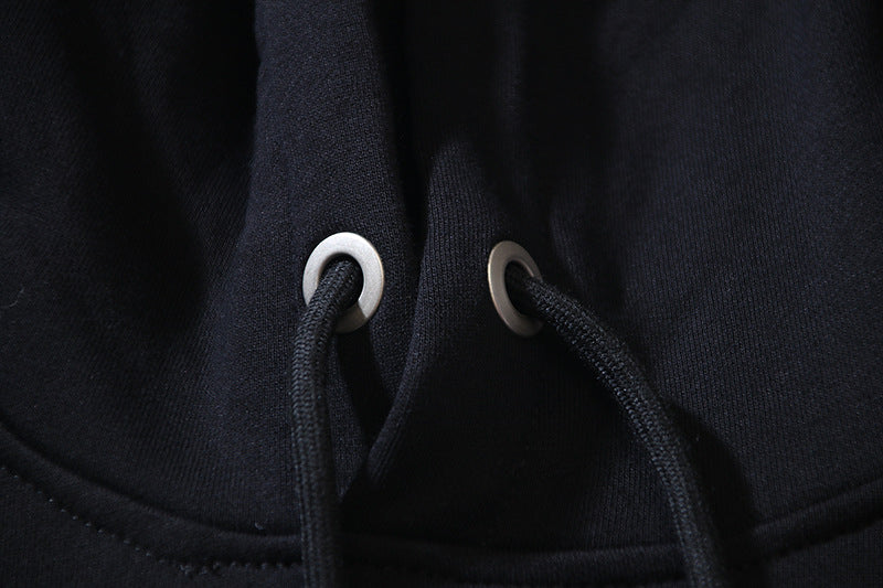 Gmabcd New Spray Paint Graffiti City Letter Logo Printing Terry High Street Couple Hooded Sweater