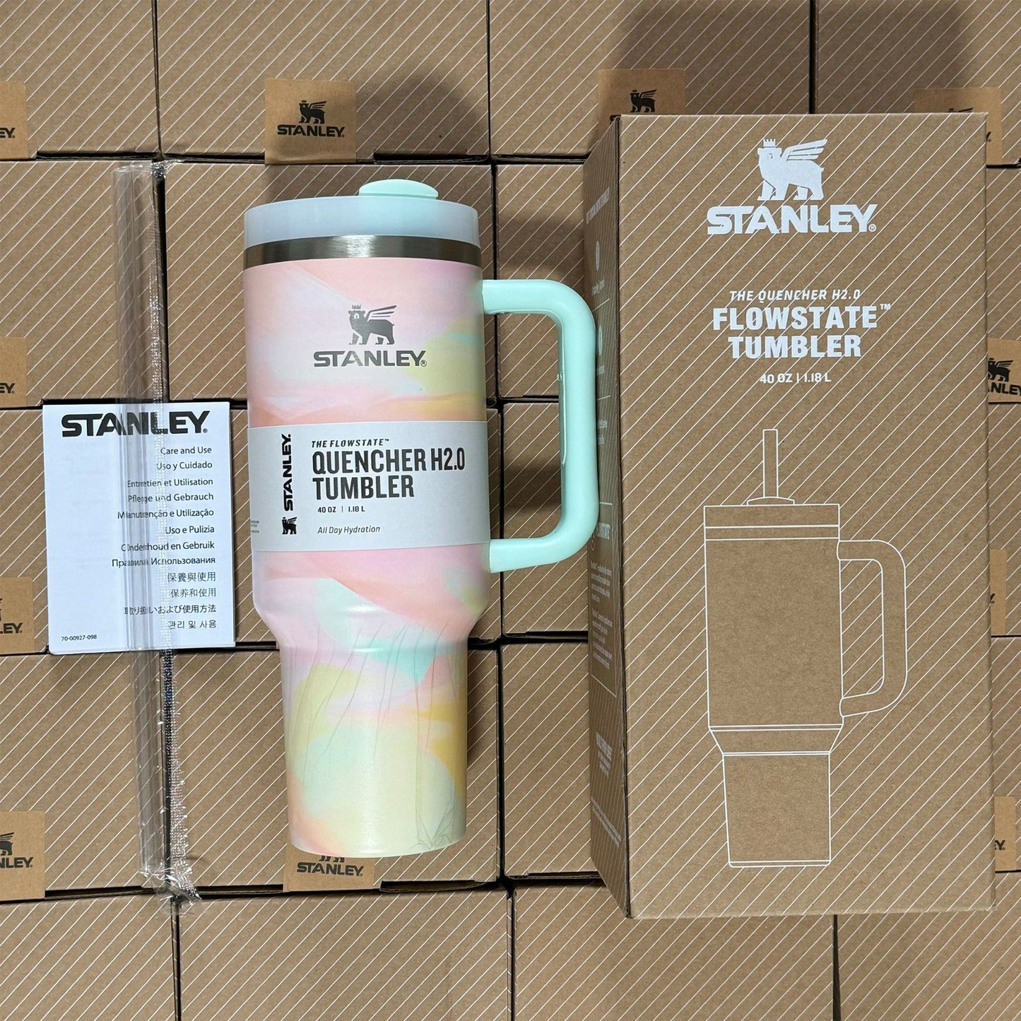 Gmstanley Cup 2 Generation 40Oz Stainless Steel in-Car Thermos