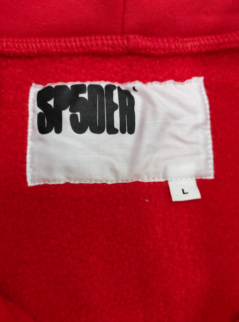 Gmabcd Hoodie Spider Zipper Jacket Multiple Styles High Street Fashion Fleece Sp5der Sweatshirt Men