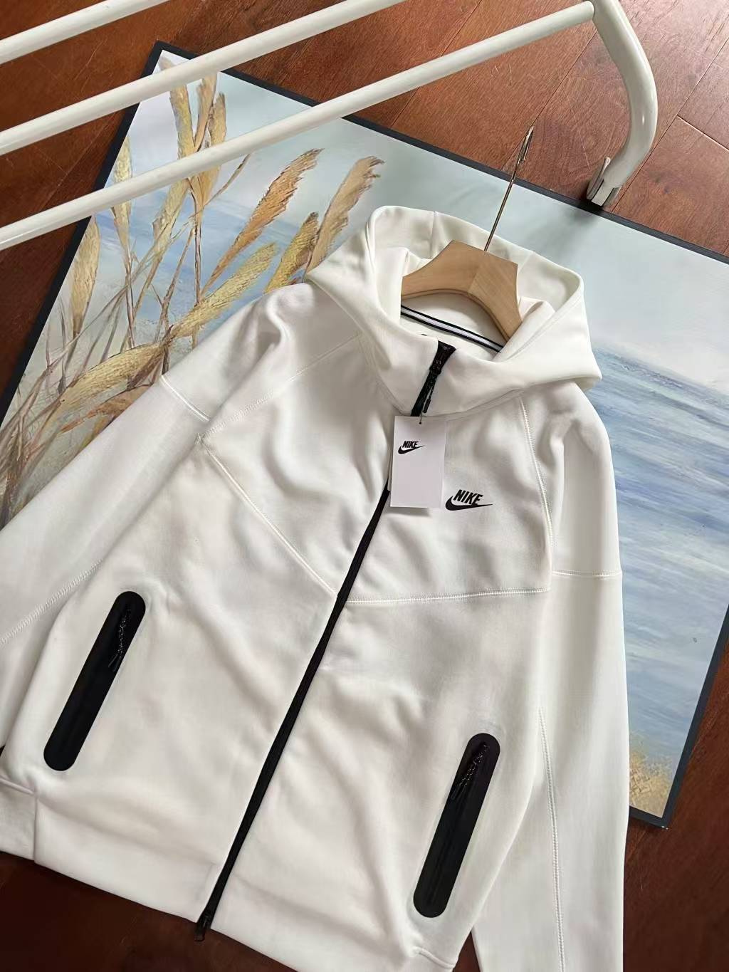 GMabcd-NK 2025 Casual Sports Hooded Men's Side Zipper Suit Jacket Versatile Slim Fit Casual