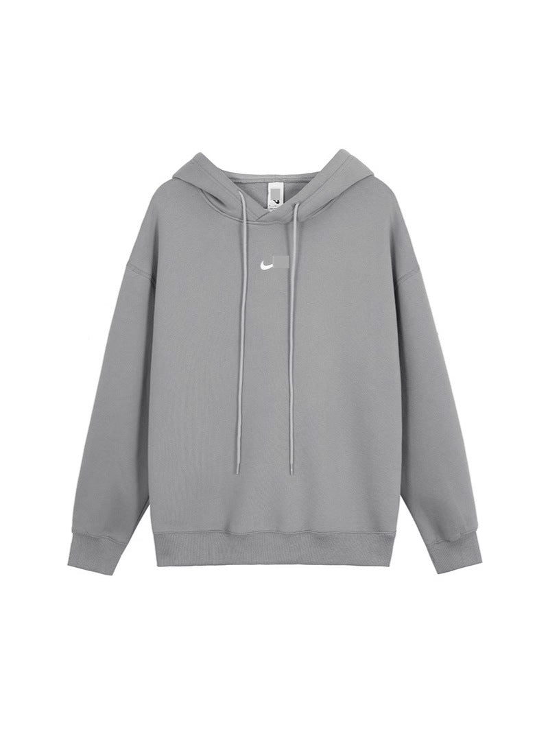 Fog Three-Party Collaboration Double Hoodie Sweatshirt 400g Heavyweight Fleece Cotton Loose Jacket for Men