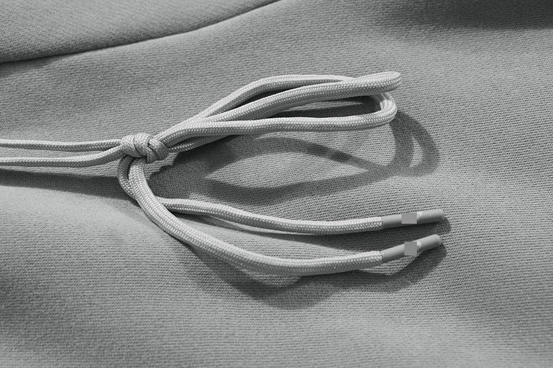 Fog Three-Party Collaboration Double Hoodie Sweatshirt 400g Heavyweight Fleece Cotton Loose Jacket for Men