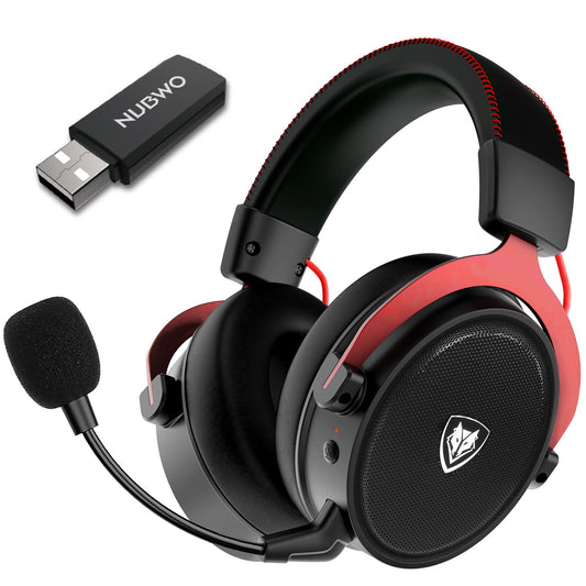 GMabcd G07 Wireless Game Headphone Head-Mounted Noise Reduction Headset Stereo 2.4G