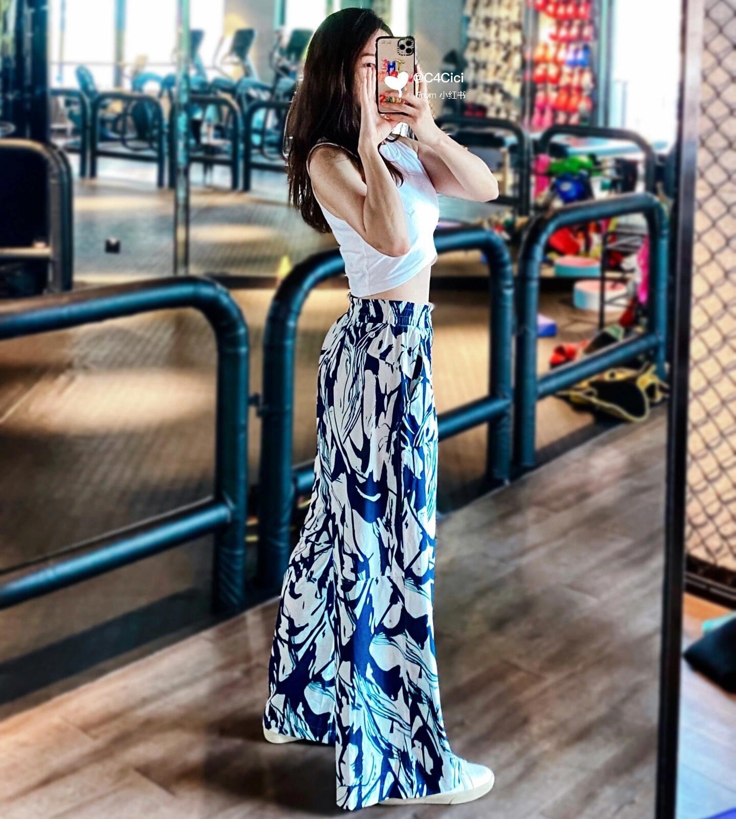 Lulu Style Swift Wide-Leg Pants for Women Summer Thin Loose Sports Straight Pants Breathable Draped Casual Pants
