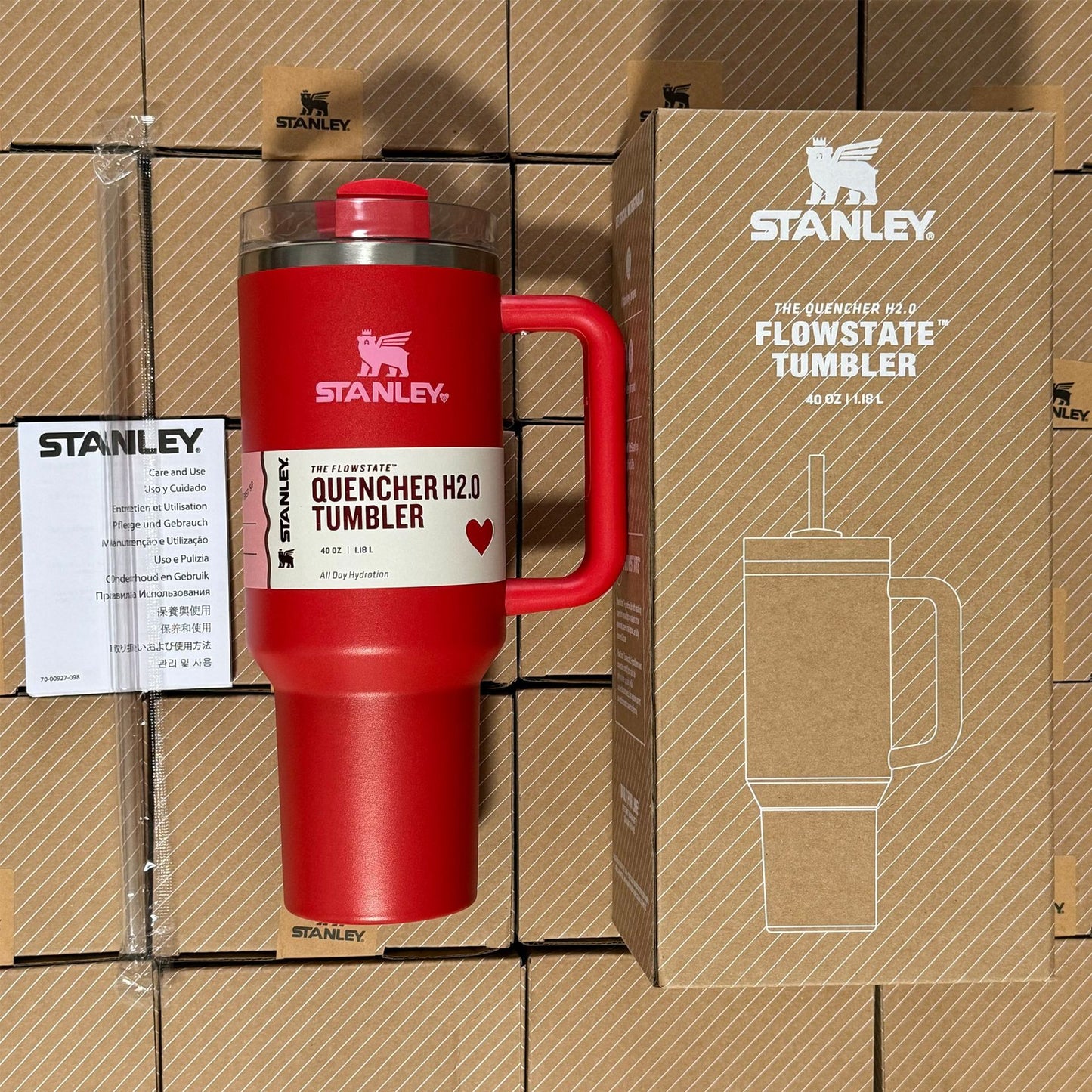 Gmstanley Cup 2 Generation 40Oz Stainless Steel in-Car Thermos