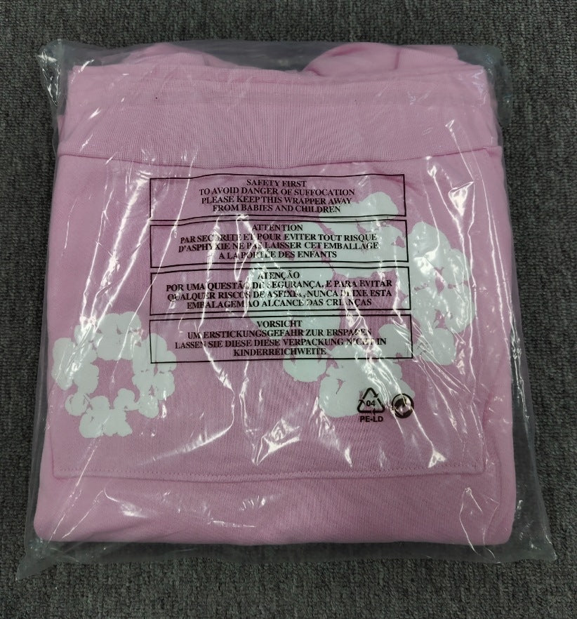 [High Quality] Hoodie Foam Kapok Denim Tears Sweatshirt