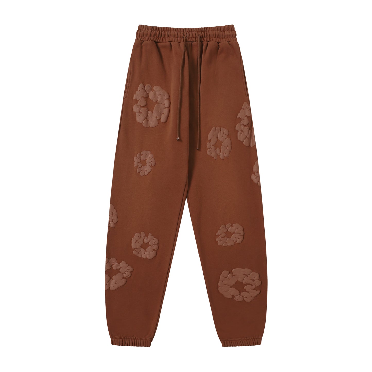 Kapok Foam Hoodie Unisex High Street Washed Terry Heavyweight Sweatshirt Set